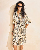 Chico's US - Ponte Knit Flounce Sleeve Dress