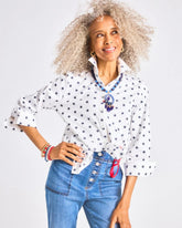 Chico's Sale - No Iron™ Stretch Jacquard Stars Shirt
