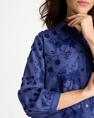 Chico's For Sale - 3D Floral Embroidered Top
