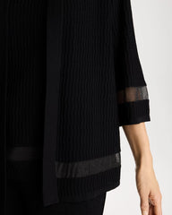 Chico's Outlet - Travelers™ Sheer Stripe Cardigan