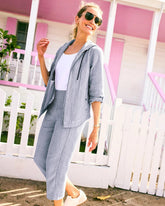Chico's Outlet - Zenergy® Striped Gauze Jacket