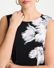 Chico's Online - Travelers™ Knit Abstract Floral Swing Tank
