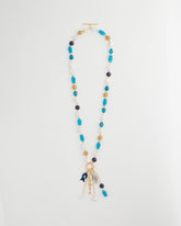 Chico's On Sale - Convertible Turquoise Fish Charm Necklace