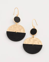 Chico's For Sale - Wood Rounded Drop Earrings