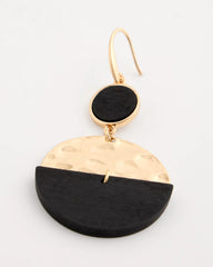 Chico's For Sale - Wood Rounded Drop Earrings
