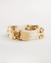 Chico's Outlet - Set of 3 Pearl Treasure Stretch Bracelets