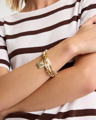 Chico's Outlet - Set of 3 Pearl Treasure Stretch Bracelets