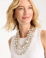 Chico's US - Chunky Silver Multi-Strand Necklace