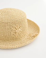 Chico's For Sale - Straw Embroidered Beach Hat