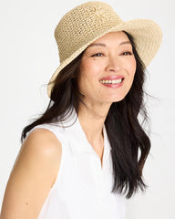Chico's For Sale - Straw Embroidered Beach Hat