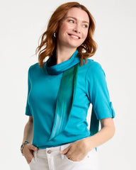 Chico's On Sale - Printed Tie-Dye Skinny Scarf