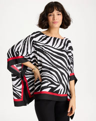 Chico's Online - Woven Animal Print Poncho