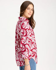 Chico's Outlet - No Iron™ Stretch Palm Print Shirt
