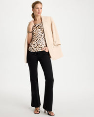 Chico's On Sale - Animal Print Jersey Satin Tank Top