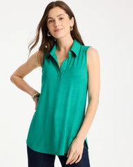 Chico's Discount - Collared Tunic Tank