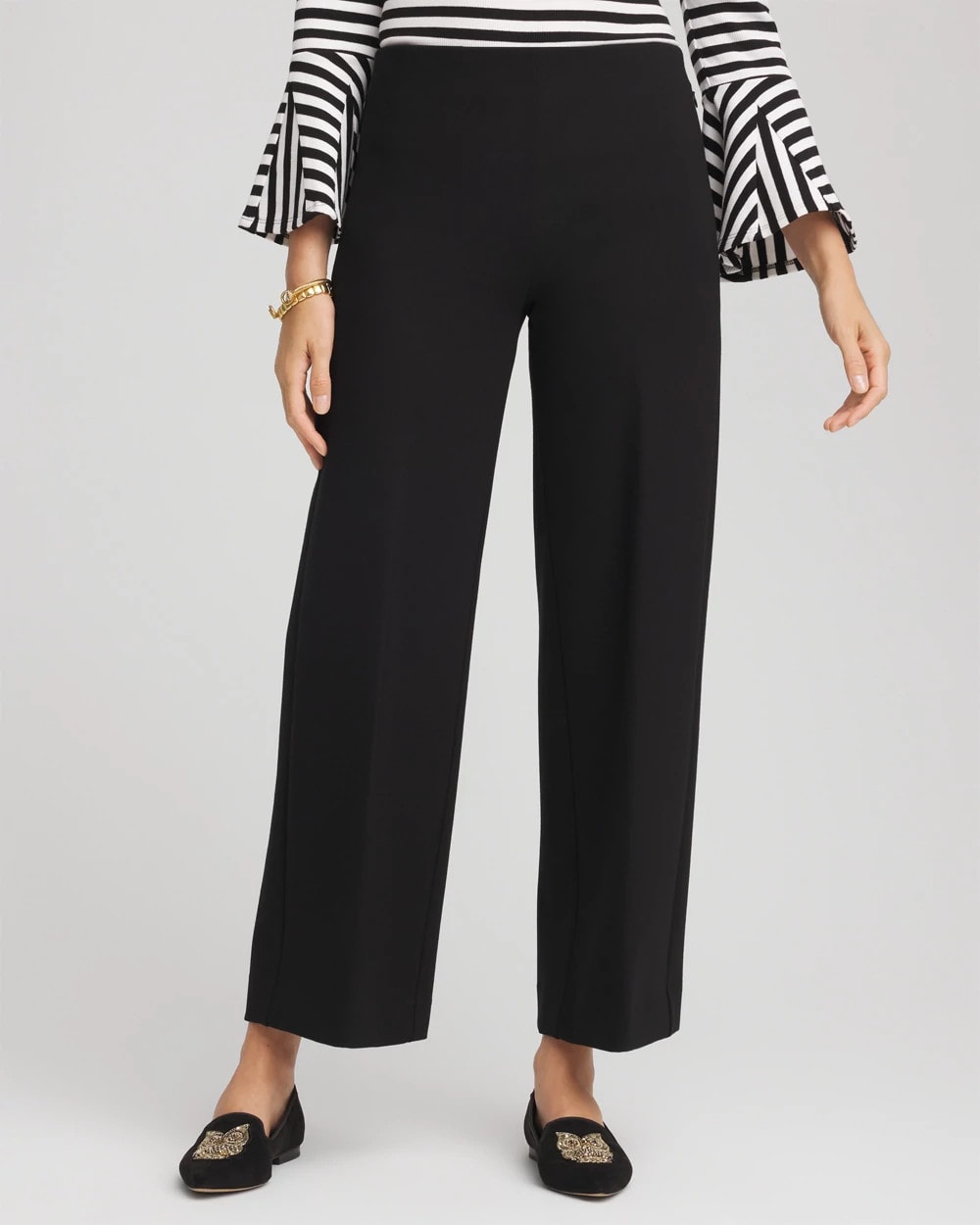 Chico's For Sale - Juliet Slim Wide-Leg Cropped Pants