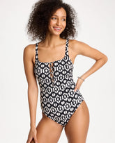 Chico's For Sale - Gottex Mantra Square Neck One Piece Swimsuit