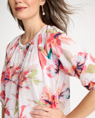 Chico's Outlet - Cotton Voile Croix Collage Blouse