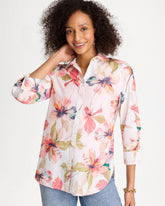 Chico's Discount - No Iron™ Stretch Croix Collage Shirt
