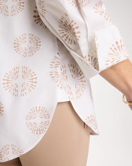 Chico's Discount - No Iron™ Stretch Stamped Shirt