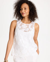 Chico's Online - Petal Lace Applique Tank