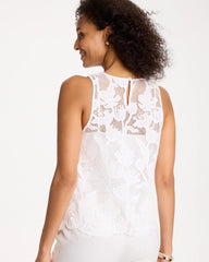 Chico's Online - Petal Lace Applique Tank