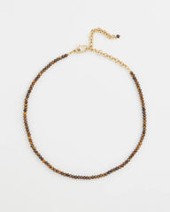 Chico's Discount - Genuine Tiger's Eye Stone Necklace