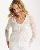 Chico's For Sale - Burnout Button-Front Cardigan