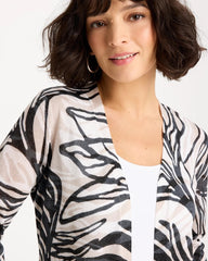 Chico's Sale - Vacay Leaf Summer Romance Cardigan