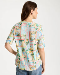 Chico's US - Limoni Dolci Cotton Slub V-Neck Tee