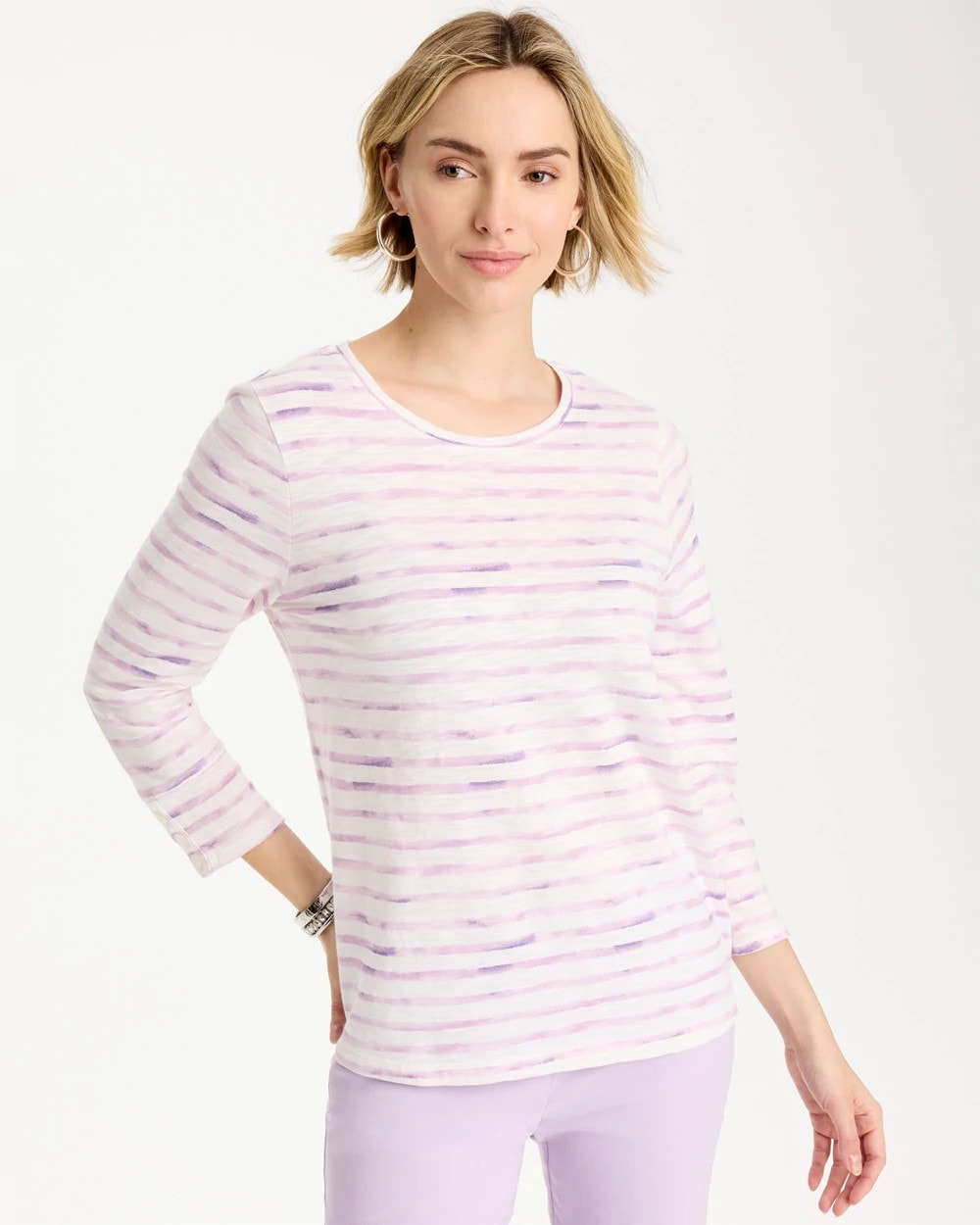 Chico's / Palermo Cotton Slub Tee