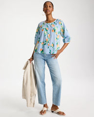 Chico's Discount - Cotton Voile Printed Blouse