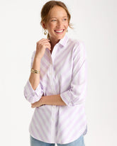 Chico's / No Iron™ Stretch Striped Shirt