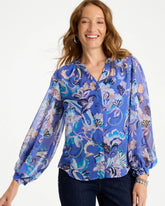 Chico's For Sale - Georgette Paisley Blouse