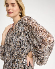 Chico's Online - Georgette Printed Squares Blouse