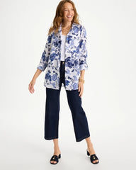 Chico's / No Iron™ Linen Bloom Shirt