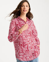 Chico's US - No Iron™ Linen Geo Print Shirt