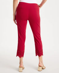 Chico's Online - Petite Brigitte™ Slim Scalloped Ankle Pants