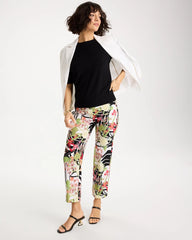 Chico's US - Tropical Nights Brigitte™ Straight Crop Pant