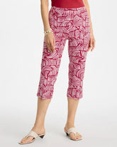 Chico's On Sale - Brigitte™ Slim Geo Pull-On Capri Pant