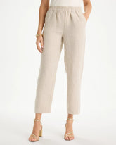 Chico's Online - Linen Straight Tapered Ankle Pants