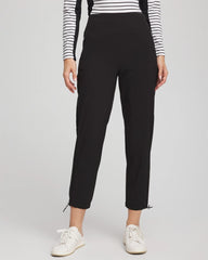 Chico's Outlet - Zenergy® UPF Rib Mix Cropped Pants
