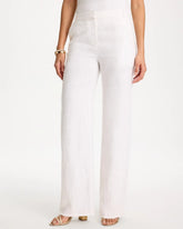 Chico's Straight-Leg Linen Pants