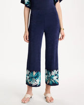 Chico's Outlet - Travelers™ Palm Border Crop Pant