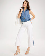 Chico's US - Girlfriend Straight Colorblock Jeans