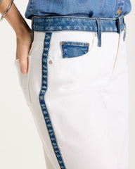 Chico's US - Girlfriend Straight Colorblock Jeans