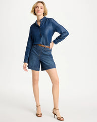Chico's Discount - Lightweight Jean Shorts