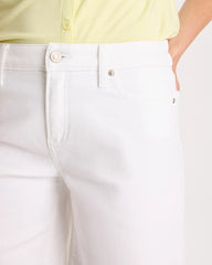 Chico's Online - Girlfriend Slim White Jean Shorts