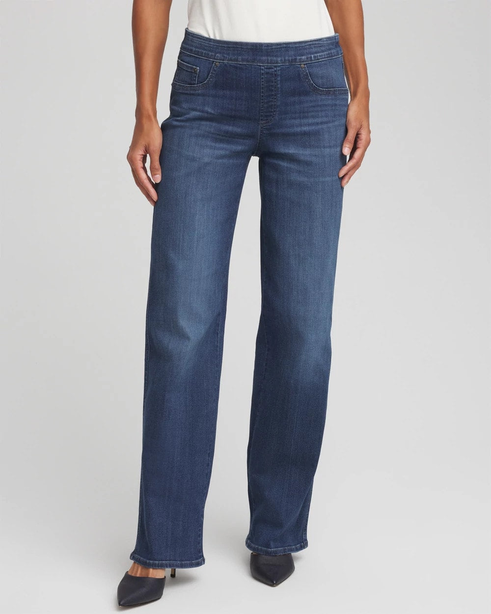 Chico's / Pull On Wide Jean