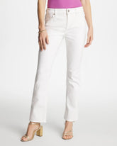 Chico's Discount - Cropped Girlfriend Kick Flare Jeans